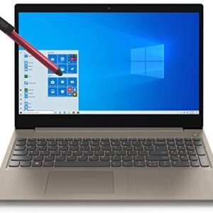 Lenovo Ideapad 3 15 15.6″ Touchscreen Business Laptop Computer_ Intel Core i3 1005G1 (Beats i5-7200u)_ 8GB DDR4 RAM, 256GB PCIe SSD_ AC WiFi_ BT 5.0_ Almond_ Windows 10 Pro_ BROAGE 64GB Flash Stylus