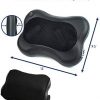 Zyllion Shiatsu Pillow Massager (ZMA-13-BK) & Chair Massage Pad (ZMA-33-BK) with Heat for Back & Neck - Image 6