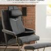 Zyllion Back and Neck Massager for Chair - Shiatsu Kneading Massage Seat Cushion Pad with Heat and Height Adjustment – Black (ZMA-33-BK) - Image 3