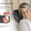 Zyllion Back Neck Shiatsu Massager - Kneading Massage Pillow with Heat for Shoulders, Lower Back, Feet, and Legs (ZMA-25) - Image 3
