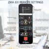 Zyllion Back and Neck Massager for Chair - Shiatsu Kneading Massage Seat Cushion Pad with Heat and Height Adjustment – Black (ZMA-33-BK) - Image 9