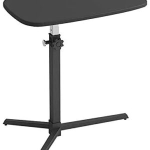 XIAOPENG Adjustable Standing Desk Laptop Workstation Table for Home Office Height Adjustable Easy to Move Desk Riser Workstation with Wheels