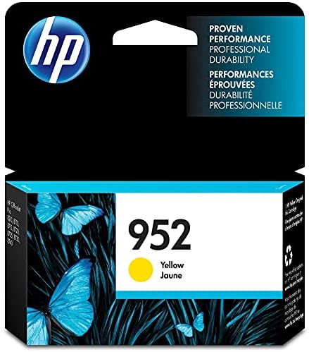HP 952 | Ink Cartridge | Yellow | Works with HP OfficeJet Pro 7700 Series, 8200 Series, 8700 Series | L0S55AN