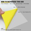 JANDJPACKAGING Heat Transfer Vinyl HTV for T-Shirts 12"x10" 10 Pack Iron on Vinyl (Sun Yellow) - Image 3