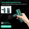 Mini Massage Gun, Pocket-Sized Fascial Gun Deep Tissue Percussion Muscle Massager for Pain Relief, Ultra Small & Quiet Muscle Massage Gun with Carry Case for On The Go Usage - Image 3