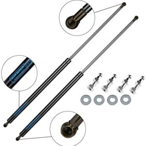 28 inch 200 Lbs (889 N) Gas Struts Spring Shocks 28″ for Heavy Duty Trailer Cap Tonneau Cover Lift Supports (Support Weight: 170-230lbs), 2 Pcs Set ARANA