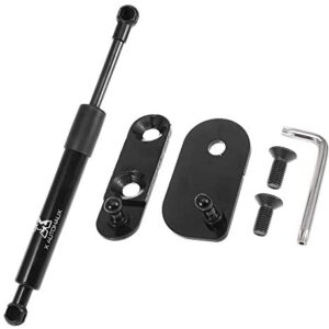 X AUTOHAUX Car Tailgate Lift Support Rear Gate Gas Struts Spring Black Set for Ford for Ranger 2019-2020