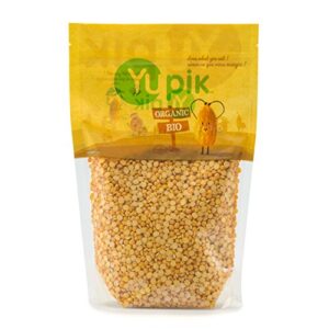 Yupik Organic Split Yellow Peas, 2.2 Pound, 35.2 Ounce