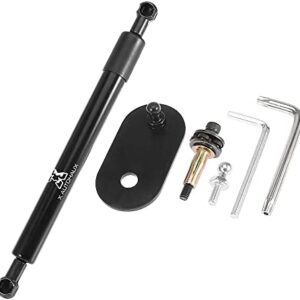 X AUTOHAUX Car Tailgate Lift Support Rear Gate Gas Struts Spring Black Set for Dodge for Ram 1500 2500 3500 2009-2018