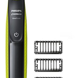 Philips Norelco OneBlade Hybrid Electric Trimmer and Shaver, Frustration Free Packaging, QP2520/90