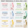 Mediheal Sheet Mask New Essential HERO 12 pack (Collagen, Tea Tree, Placenta, Madecassoside, Vita, Watermide)| Korean Skincare Facial Sheet Mask Combo, Moisturizing, Soothing and for Blemishes - Image 4