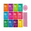 Freeman 14 Piece Love To Mask Variety Pack, Face Masks For All Skin Types, Hydrate, Detoxify, & Clear Skin, Exfoliating Scrub, Bonus Headband & Skin Buffer, Stocking Stuffer, Cruelty-Free & Vegan - Image 3