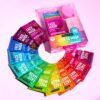 Freeman 14 Piece Love To Mask Variety Pack, Face Masks For All Skin Types, Hydrate, Detoxify, & Clear Skin, Exfoliating Scrub, Bonus Headband & Skin Buffer, Stocking Stuffer, Cruelty-Free & Vegan - Image 7