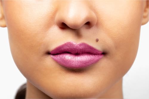 Aromi Metallic Liquid Lipstick | Long-lasting, Smear, Smudge, + Transfer Proof, Waterproof, Light, Baby Pink Lip Color with Shimmery Finish, Paraben + Phthalate Free (Pink Sugar) - Image 3