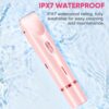 Bikini Trimmer for Women, Electric Razor & Shaver with Dual Ceramic Blades, Painless Hair Removal for Face, Body & Intimate Areas, 90min Cordless Runtime, Waterproof Travel Grooming Kit - Image 3