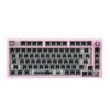 EPOMAKER x LEOBOG Hi75 Aluminum Alloy Wired Gaming Keyboard Barebones Kit, 75% Gasket-Mounted RGB Creamy Keyboard, Hot-swap, with Mode-Switching Knob, for Win/Mac (Pink)
