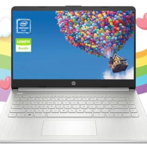 HP Laptop Computer, 14’’ HD Display Laptops for Business & School, Intel Pentium N5030, 32GB RAM|1152GB(1TB+128GB Portable SSD), Webcam|Bluetooth, Wi-Fi, Light-Weight, Windows 11 Pro, LE Bundle