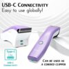 Hornet Purple 5-in-1 Cordless Stylish Dog Clippers for Powerful Grooming - Image 7