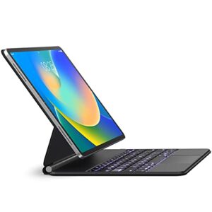 Keyboard Case for iPad Air 11-inch (M3 2025 / M2 2024) & iPad Pro 11 inch(1st/2nd/3rd/4th Generation) – Magic-Style Magnetic Keyboard Case with Multi-Touch Trackpad for 10.9” iPad Air 4th/5th Gen.