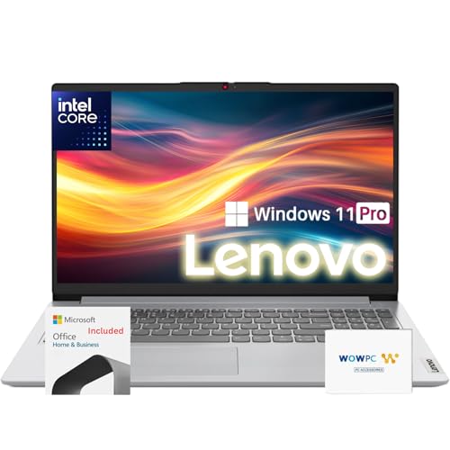 Lenovo Premium Series IdeaPad Laptop for Student & Business | Latest Model | 36GB RAM | 1.1TB SSD | 1 Year Office 365 w/ 1TB Cloud Storage | Intel Core | 15.6″ | Win 11 Pro | w/WOWPC Recovery USB