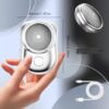Mini-Shave Portable Electric Shaver,mini shavers for Men,Travel-Friendly mini Shaver (Silver) - Image 4