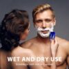 Mini-Shave Portable Electric Shaver,mini shavers for Men,Travel-Friendly mini Shaver (Silver) - Image 5