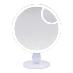 PMD Reflect Pro – Premium Beauty LED Mirror with TriLume Technology & Handheld Capabilities – Three Light Modes – 360° Rotation, 90° Tilt, & 5x Magnification – Travel Ready