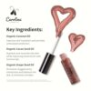 Plant-Based Non-Sticky Lip Gloss (What A Babe) - Hydrating & Nourishing with Sunflower Seed Oil, Cacao & Grape Seed Oil - Gluten-Free, Vegan, Non-GMO, Paraben-Free - 5g/0.18oz - Image 4