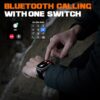 Smart Watch - 2 inch Rugged Smart Watch for Android Phones, 100M Waterproof, Bluetooth Call, 100+ Sports Modes, Ultra Long Battery Life - Image 8