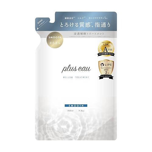 Treatment, Mellow, White Floral & Pear Scent, Silk Serum Formulation, Silicone-free, Refill, 11.8 fl oz (350 ml)