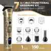 Ufree Beard Trimmer for Men, Electric Razor Shavers, Cordless Hair Clippers, Shaving Kit for Mustache, Body, Nose, Ear and Face,7 in 1 Beard Grooming Kit, Birthday Gifts for Men Father Dad - Image 3