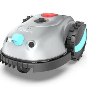 2025 New YARDCARE V100 Robotic Lawn Mower with Vision Navigation, Spot Spiral Mowing, Obstacle Avoidance, Adjustable Cutting Height, Low Noise, Ideal for Small Lawns