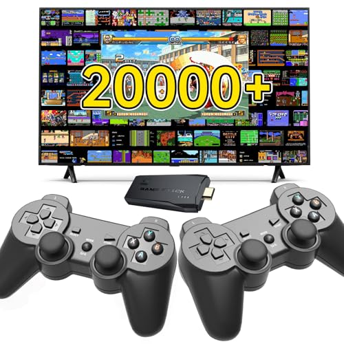 2025 Upgraded Game King:Retro Game Console,Retro Game Stick with 20,000+ Games,4k Hdmi Output Game Stick,TV-Connectable Game Stick,Plug and Retro Play Video Games for Tv,Wireless Game Stick