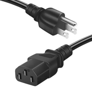 AC Power Cord 3 Prong Cable for Instant Pot Electric Pressure Cooker, Power Quick Pot, Rice Cooker, Smart Power Cooker, Soy Milk Maker, and More Kitchen Appliance Replacement Power Supply