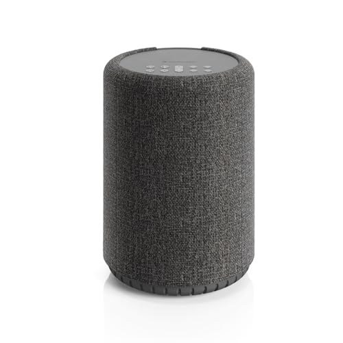 Audio Pro A10 MKII Wireless Multiroom Speaker, WiiM Edition | High Fidelity, Bluetooth, WiFi | Compatible with AirPlay 2, Google Cast, Siri, WiiM Home App, Stream Spotify, Tidal & More, Dark Gray