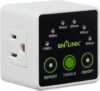 BN-LINK Smart Digital Countdown Timer, Repeat Cycle Timer with 3-Prong Grounded Outlet for Lamps, Light and Home Appliances, 15A/1875W ½ HP