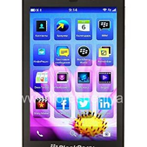 BlackBerry Z10 Unlocked Cellphone, 16GB, Black