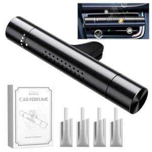 Car Air Fresheners, 2025 New Upgrade Car Perfume Diffuser Vent Clips with Essential Oil sticks for Women Men Automotive Fragrance Decoration Accessories