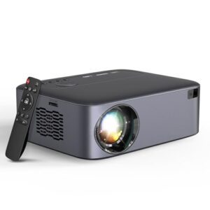 【Electric Focus】Native 1080P Projector with WiFi and Bluetooth, 4K Support Projector with Zoom Function, Outdoor Movie Projector for Phone/Laptop/TV Stick/DVD/USB/HDMI