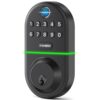 Electronic Keypad Deadbolt, Fingerprint Door Lock,Keyless Entry Digital Lock for Front Door, Smart Deadbolt,Easy Installation