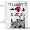 Gadget Grey’s Anatomy It’s A Beautiful Day To Save Lives Coffee Mug Gift