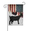 Goat and Rooster Garden Flag Double Sided Flags Banner For Outdoor House Decoration Patio Lawn Home Signs Flag 12×18 Inch