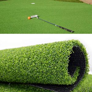 Golf Putting Green – 12FT x 48FT Indoor/Outdoor Training Mat – Artificial Grass Turf for Baseball, Football & Gym Sports