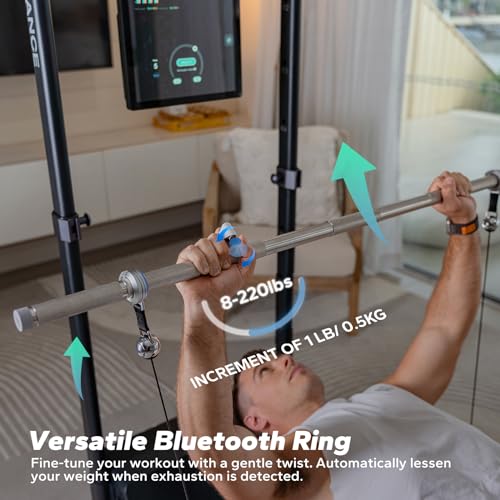 Gym Monster Smart Home Gym, Multifunctional Strength Training Machine, Smith Machine Power Cage Workout Station, Squat Rack Cable Machine, Full Body Fitness Equipment for Home Workout - Image 4