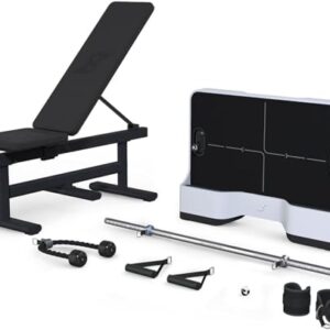 Gym Pal All-in-One Smart Home Gym Machine, Total Body Resistance Strength Training Machine, Fitness Trainer with 200+ Curriculum and 4 Training Modes, Portable Gym & Home Exercise Equipment