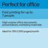 HP LaserJet Pro MFP 3101fdwe Wireless Black & White Monochrome Printer with HP+ Smart Office Features and Fax