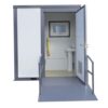 Handicap-Accessible Portable Restroom for Disabled, Outdoor Mobile Toilet for Concerts, Conventions, Construction, Sporting Events