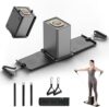 Home Gym Cube Smart Fitness Equipment, All in One Foldable Portable Cable Weight Machine Workout Equipment, Full Body Strength Training Exercise Box 160 LBS Resistance Adjustable Tonal Gym