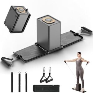 Home Gym Cube Smart Fitness Equipment, All in One Foldable Portable Cable Weight Machine Workout Equipment, Full Body Strength Training Exercise Box 160 LBS Resistance Adjustable Tonal Gym