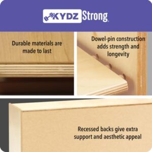 Jonti-Craft® Kids Open Wood Toy Storage Organizer with Shelves – 3932JC